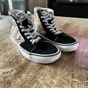 Vans Sk8-Hi Breast Cancer Awareness Women’s Size 7.5